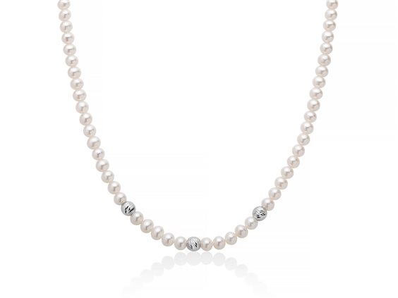 Collana Miluna Donna PERLE 375 in Perle Perla PCL6455BX - PCL6455BX